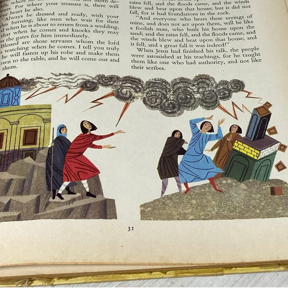 Giant Golden Book step back